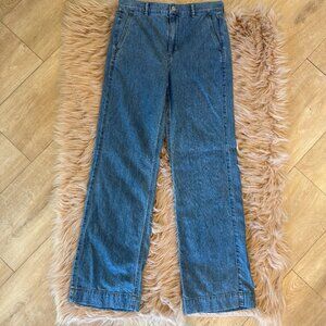 J.Crew Drapey Denim Trouser Jeans | Size 26 Tall